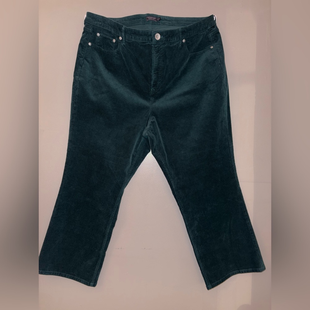 Vineyard Vines Green plus size Corduroy Pants